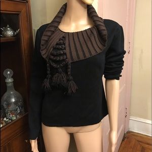 Angel by Sabri ozel cowl neck sweater
